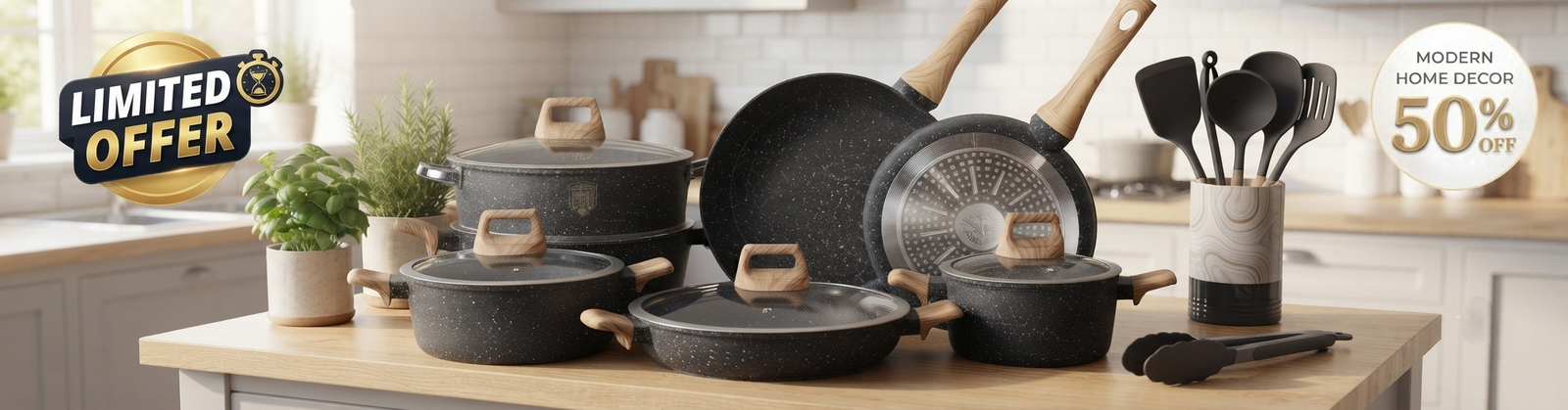 Modern Home Decor 50% Off