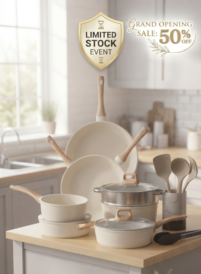 50% Off Limited Stock Utensils