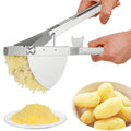 Stainless Steel Potato Masher Heavy Duty Ricer Masher For Baby Food Fruit Vegetable
