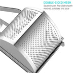Stainless Steel Potato Masher Heavy Duty Ricer Masher For Baby Food Fruit Vegetable