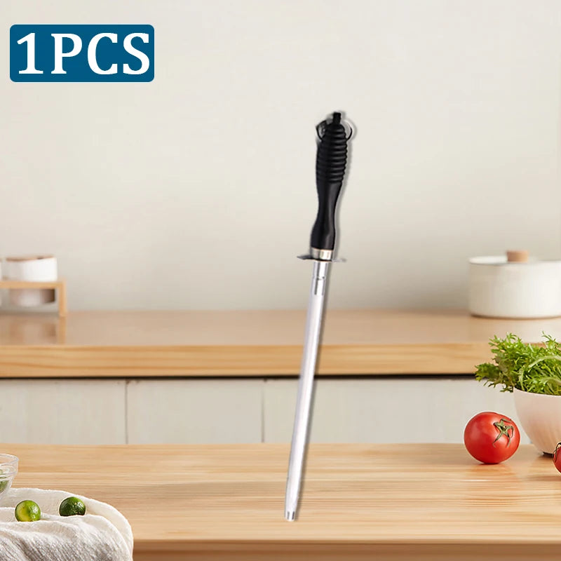 Kitchen Knife Set with Premium Gift Box, Professional High-Carbon Steel Chef Knives with Ergonomic Wooden Handles