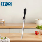 Kitchen Knife Set with Premium Gift Box, Professional High-Carbon Steel Chef Knives with Ergonomic Wooden Handles