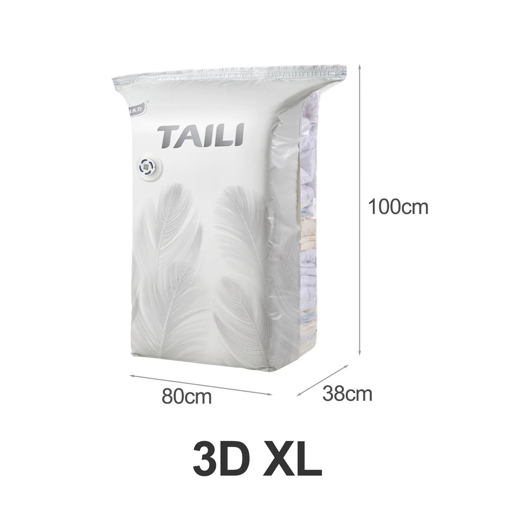 Vacuum Storage Bags – Extra Large Space Saving Compression Bags for Comforters, Blankets, Pillows & Clothes, Heavy Duty Stand-Up Vacuum Sealer Bags for Closet Organization