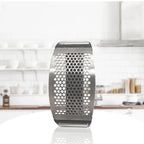 Stainless Steel Garlic Press Crusher Manual  Mincer Chopping  Tools Curve Fruit Vegetable Cooking Kitchen Gadgets