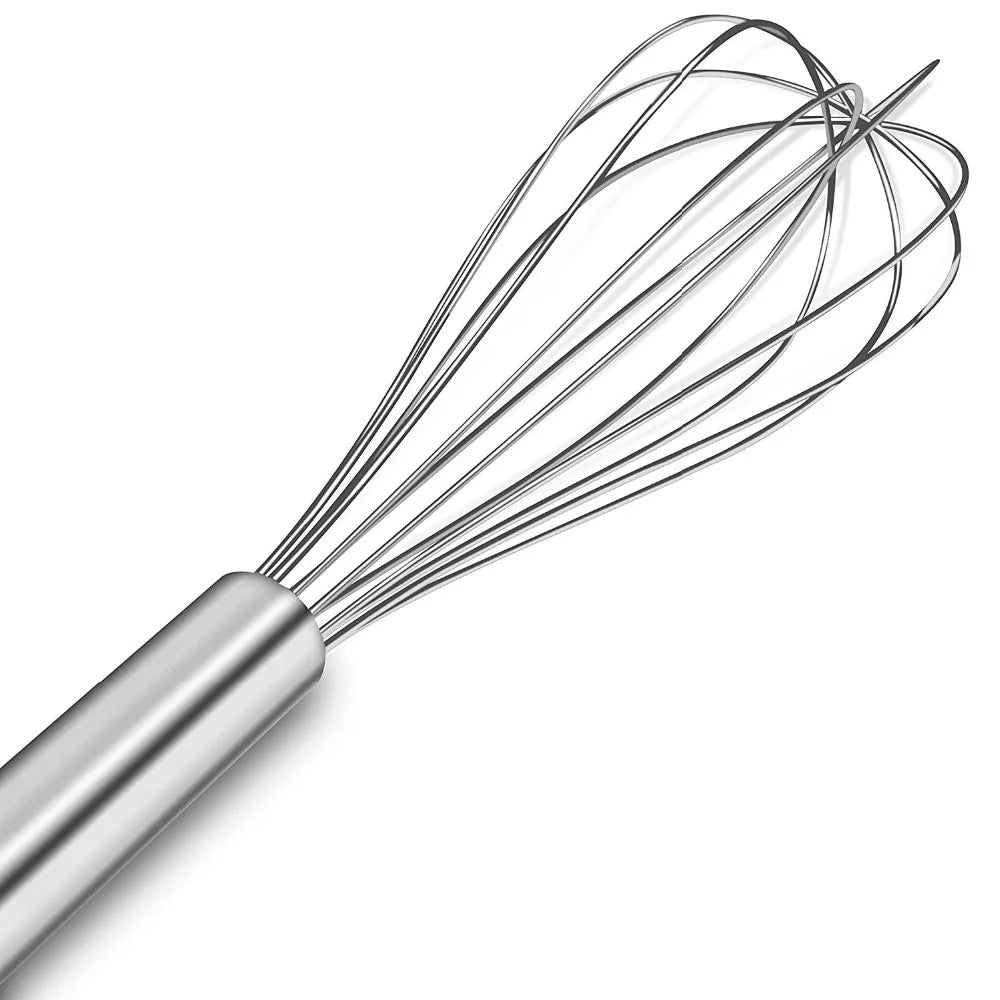 Egg Whisk Stainless Steel Egg Whisk Kitchen  Whisk Milk Egg Beater Egg Mixing Mixer Tools KC0231