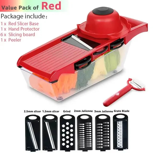 Vegetable Chopper Multifunctional Grater Cutter Kitchen Fruit Slicer Potatos Shredders Cheese Onions Slicers
