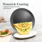 Nonstick Crepe Pan Stainless Steel Crepe Pan Honeycomb Coating Flat Skillet Tawa