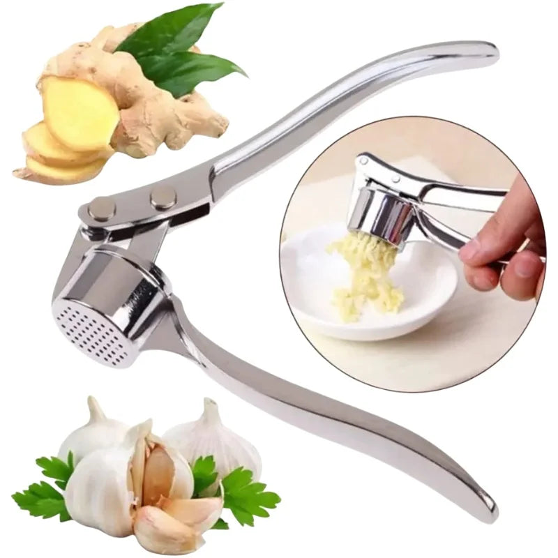 Garlic  Squeezer grinder, extruder, manual press, Stainless Still  grinding tools, kitchen small tools