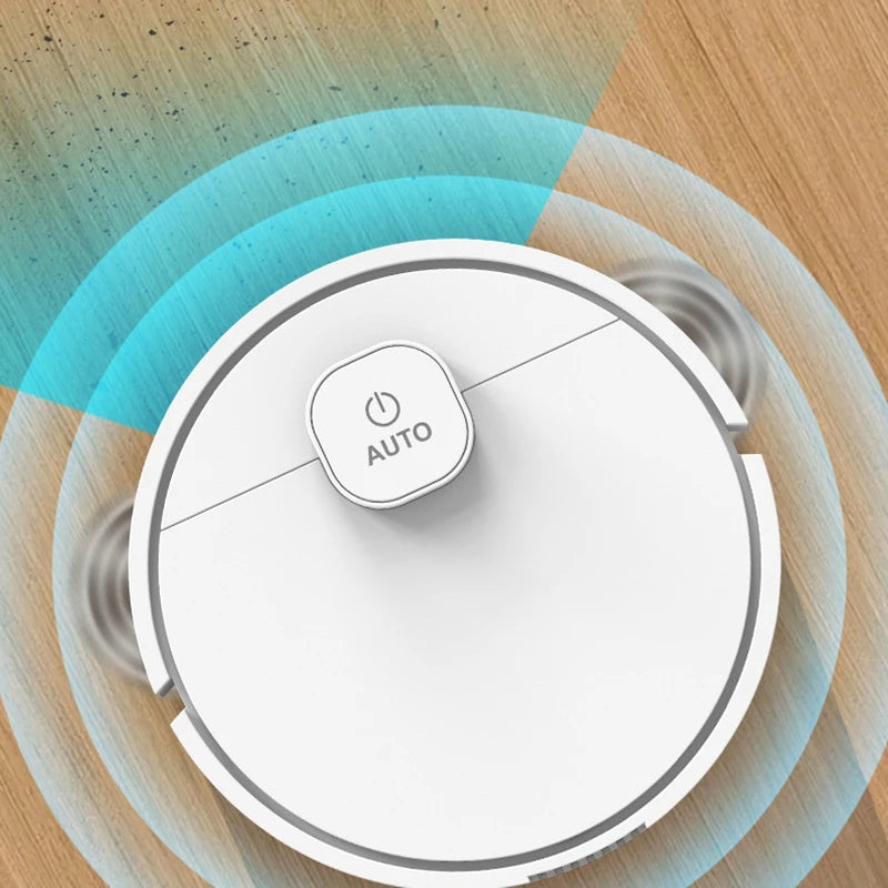 Smart Sweeping Robot 3-in-1 Smart Cleaner Household Rechargeable Fully Automatic Vacuum Cleaner 60000Pa Suction Pets Hair