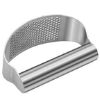 Stainless Steel Garlic Press Crusher Manual  Mincer Chopping  Tools Curve Fruit Vegetable Cooking Kitchen Gadgets