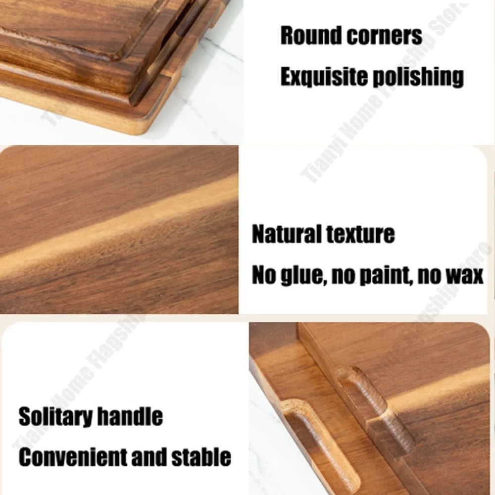 Cutting Board Thickened Chopping Board Home Large Size  for Cutting Meat, Vegetables, Fruit and Cheese Kitchen tools