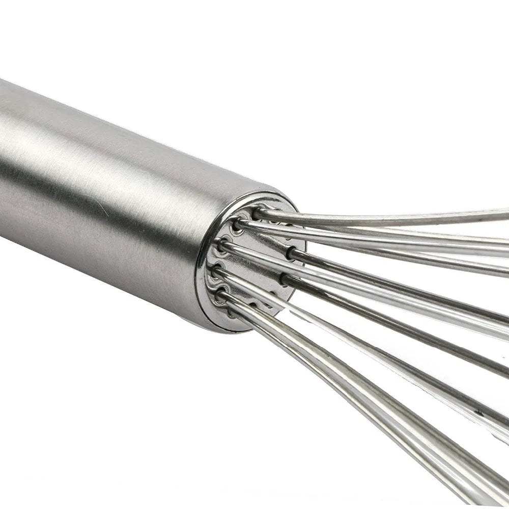 Egg Whisk Stainless Steel Egg Whisk Kitchen  Whisk Milk Egg Beater Egg Mixing Mixer Tools KC0231
