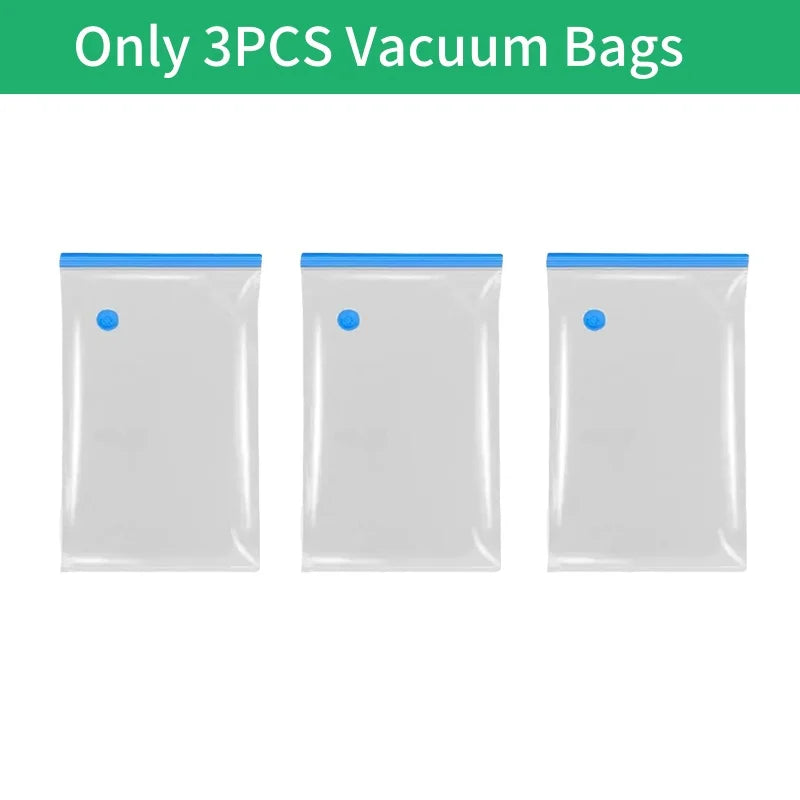 10 Pack Vacuum Storage Bags, Space Saver Bags Compression for  Comforters and Blankets, Sealer Clothes Travel Packing Organizer