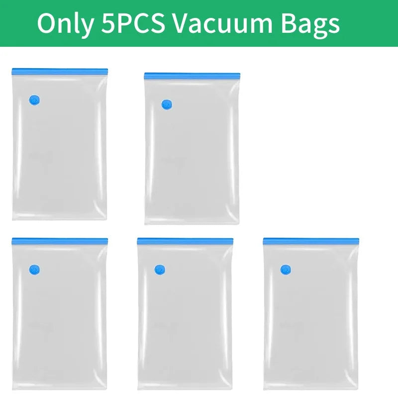 10 Pack Vacuum Storage Bags, Space Saver Bags Compression for  Comforters and Blankets, Sealer Clothes Travel Packing Organizer
