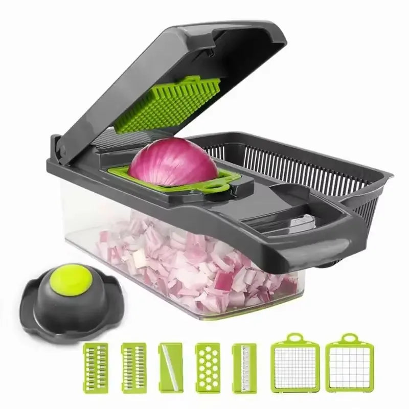 Vegetable Chopper Multifunctional Grater Cutter Kitchen Fruit Slicer Potatos Shredders Cheese Onions Slicers