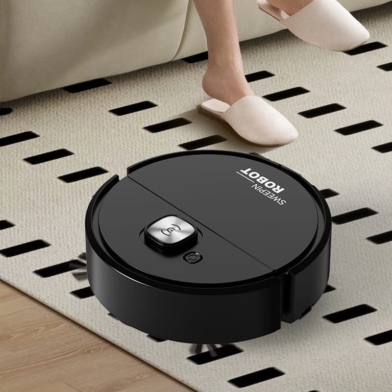 Mini Vacuum Cleaner 3-in-1 Robot Vacuum Cleaner Intelligent Sweeping Robot Household Dust Sweeping Mopping for Home Floor Carpet
