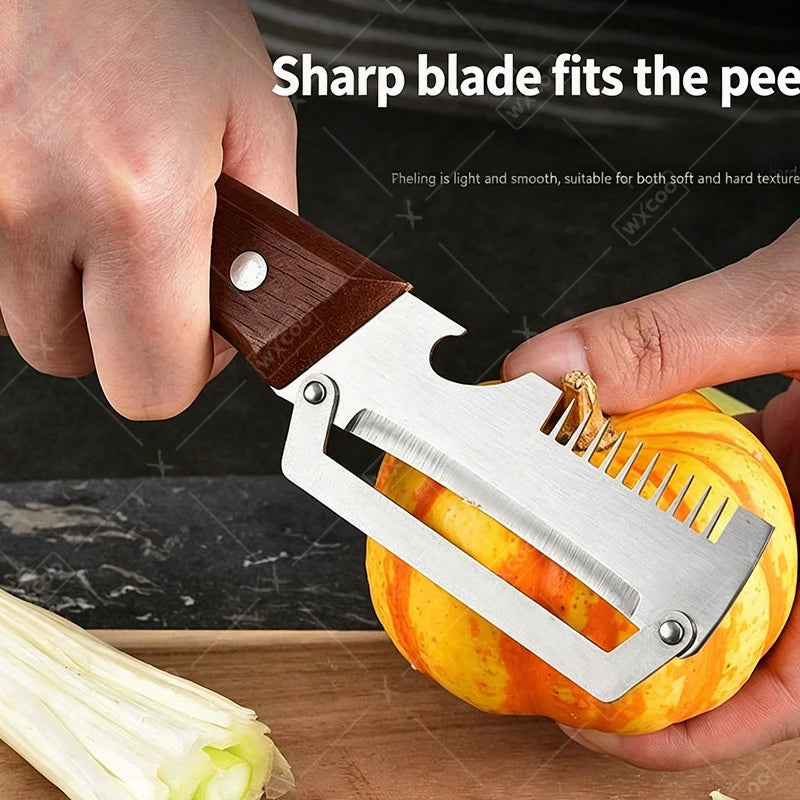 Peeler Multifunctional Stainless Steel Kitchen Peeler for Pineapple Peeling Kitchen Vegetable Tool