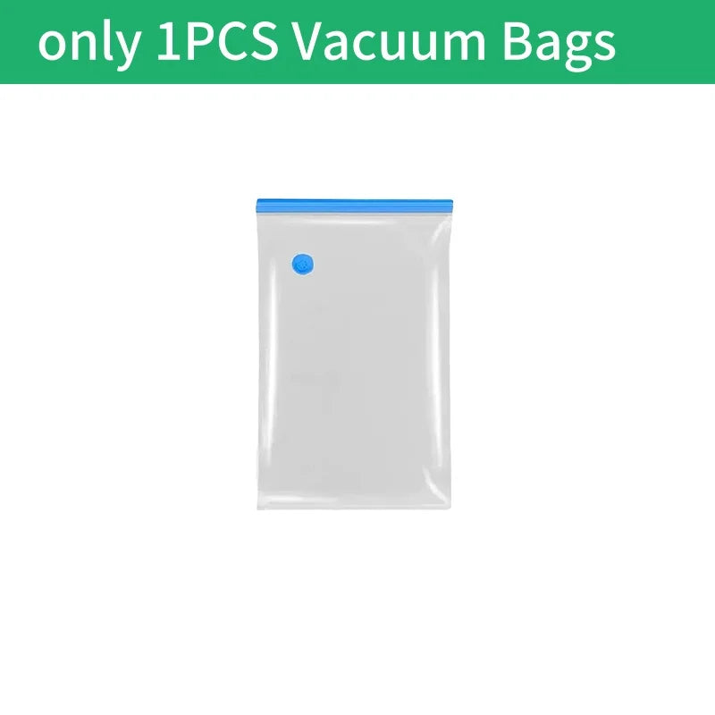 1-10Pack Vacuum Storage Bags, Space Saver Bags Compression for Comforters and Blankets, Sealer Clothes Travel Packing Organizer