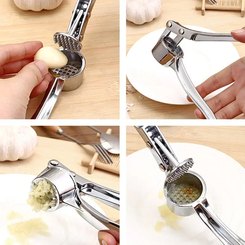 Garlic  Squeezer grinder, extruder, manual press, Stainless Still  grinding tools, kitchen small tools