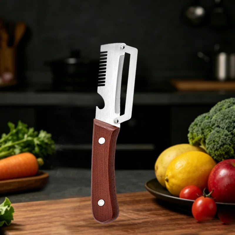 Peeler Multifunctional Stainless Steel Kitchen Peeler for Pineapple Peeling Kitchen Vegetable Tool
