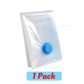 Vacuum Storage Bags for Clothes Space Saving Compression Bags Set with Manual Travel Hand Pump, Heavy Duty Thickened Reusable Organizers for Comforters, Blankets, Bedding  .