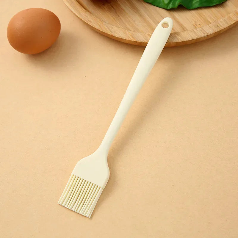 Silicone Baking Set Cake Cream Spatula Scraper Kitchen  Barbecue Oil Brush Gadget Kitchen Supplies