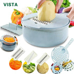 Vegetable Chopper Multifunctional Grater Cutter Kitchen Fruit Slicer Potatos Shredders Cheese Onions Slicers