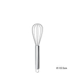 Egg Whisk Stainless Steel Egg Whisk Kitchen  Whisk Milk Egg Beater Egg Mixing Mixer Tools KC0231