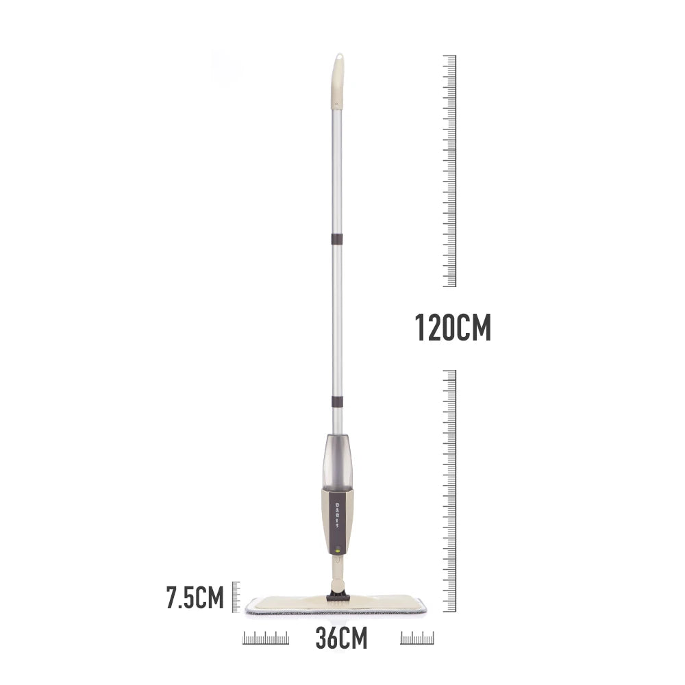 Spray Floor Mop with Pads Handle Mop for Home Kitchen Laminate Wood Ceramic Tiles.