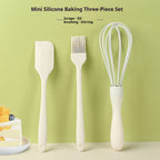Silicone Baking Set Cake Cream Spatula Scraper Kitchen  Barbecue Oil Brush Gadget Kitchen Supplies