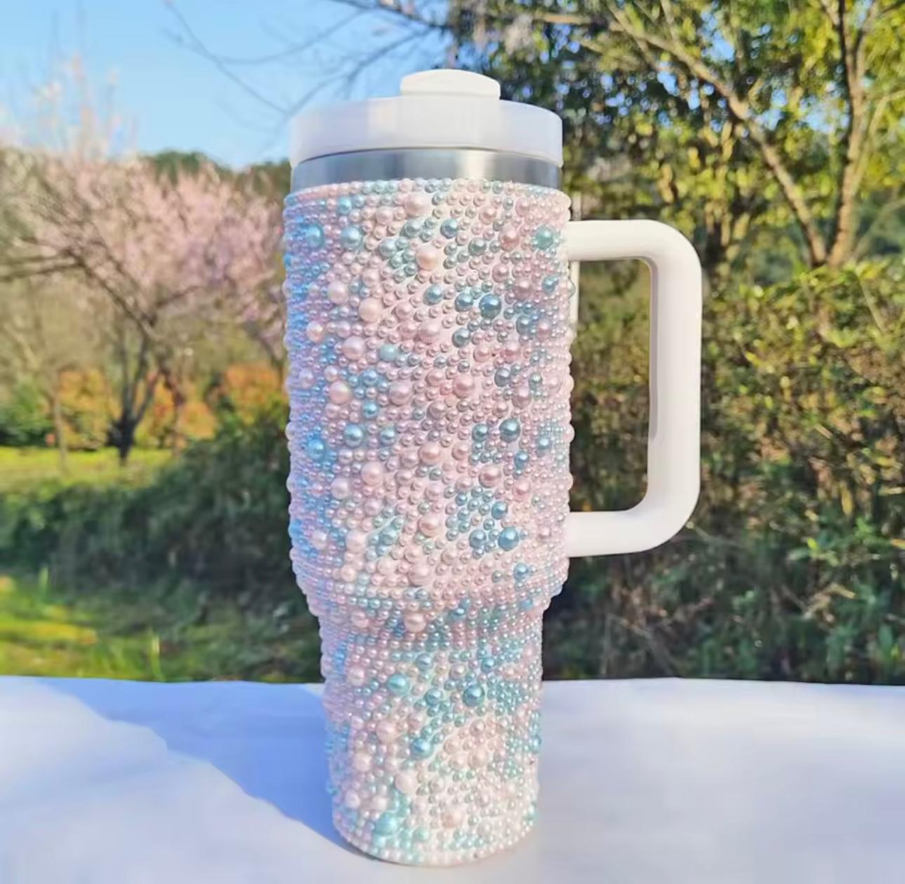 handled travel tumbler