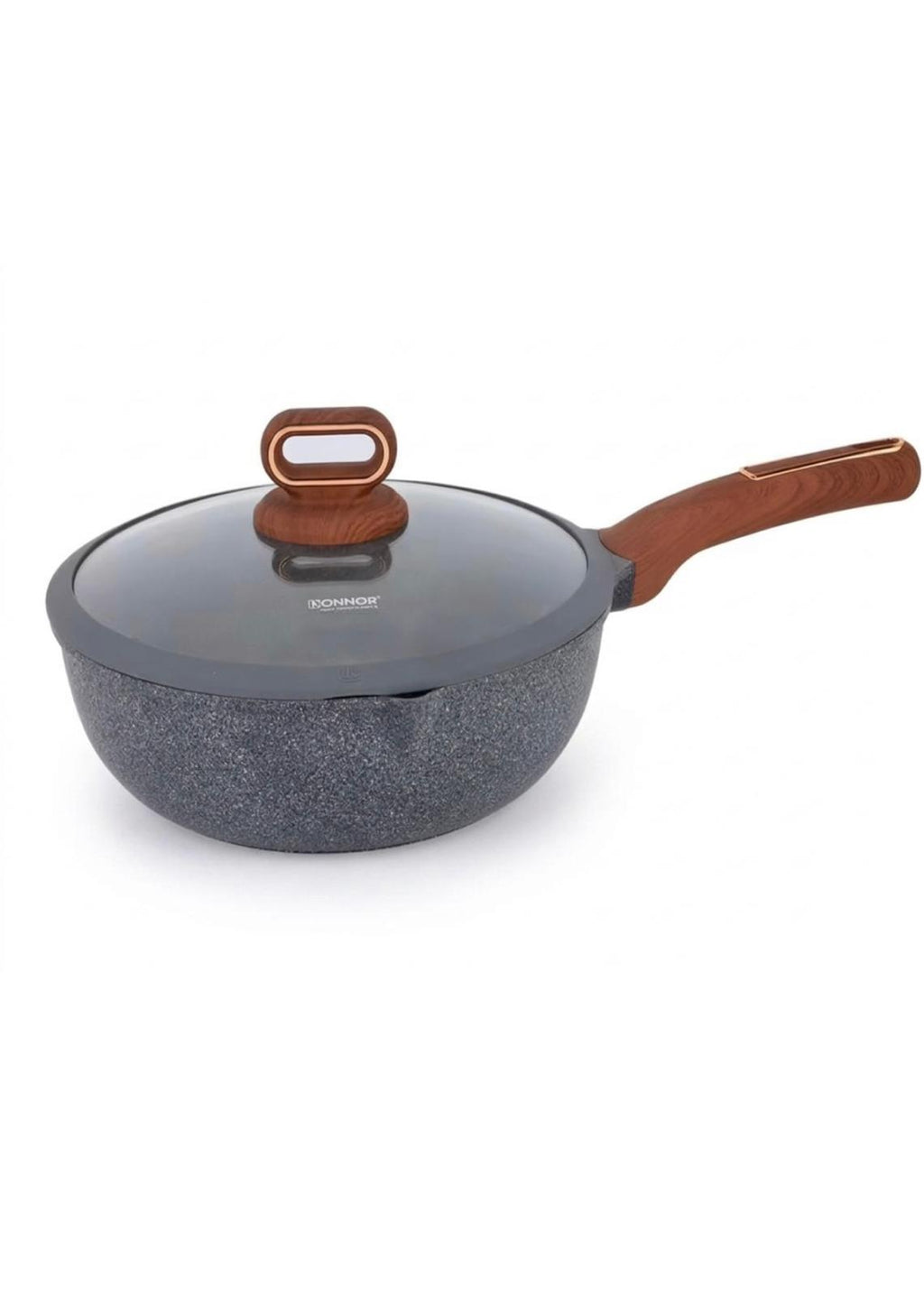 Berry Deep Frying Pan with Lid – 28cm