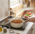 Ceramic Nonstick Milk pan with Lid (18cm)