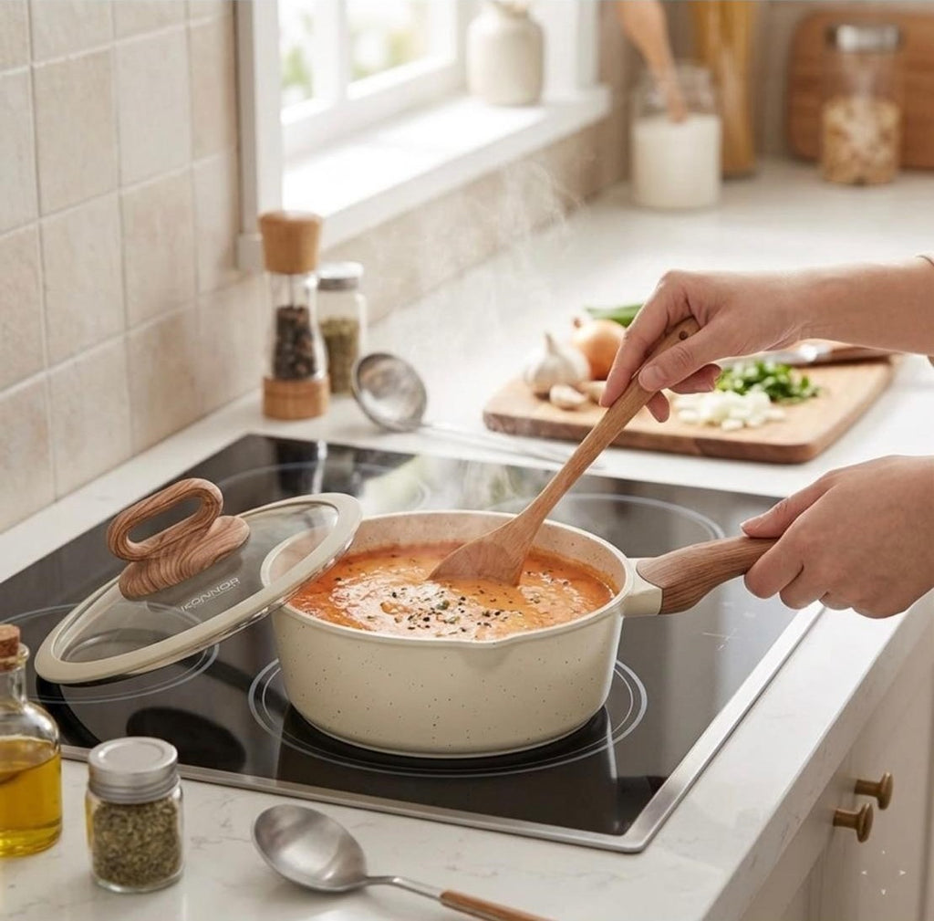 Ceramic Nonstick Milk pan with Lid (18cm)