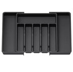 1Pcs Adjustable Organizer – Plastic Multifunctional Drawer Organizer for Kitchen Counter Utensils